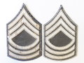 Master Sergeant Rayon Rank Chevrons (pair), At the Front