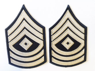 1st Sergeant Rayon Rank Chevrons (pair)