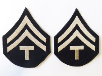 Technician 5th Grade Rayon Rank Chevrons (pair), At the Front