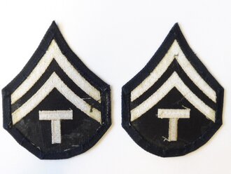 Technician 5th Grade Rayon Rank Chevrons (pair), At the Front