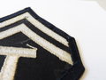 Technician 5th Grade Rayon Rank Chevrons (pair), At the Front