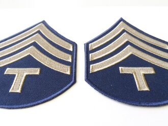 Technician 4th Grade Rayon Rank Chevrons (pair), At the...