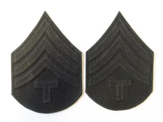 Technician 4th Grade Rayon Rank Chevrons (pair), At the Front