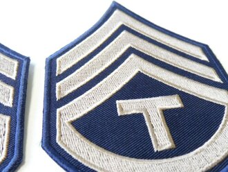 Technician 3rd Grade Rayon Rank Chevrons (pair), At the Front