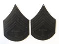 Technician 3rd Grade Rayon Rank Chevrons (pair), At the Front