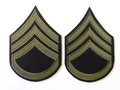Staff Sergeant Wool Rank Chevrons (pair), At the Front