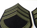 Staff Sergeant Wool Rank Chevrons (pair), At the Front