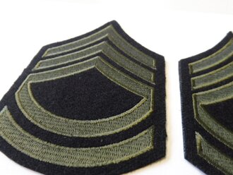 Technical Sergeant Wool Rank Chevrons (pair), At the Front