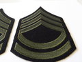 Technical Sergeant Wool Rank Chevrons (pair), At the Front
