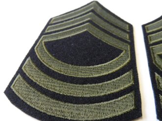 Master Sergeant Wool Rank Chevrons (pair), At the Front