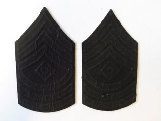 1st Sergeant Wool Rank Chevrons (pair), At the Front