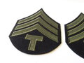 Technician 4th Grade Wool Rank Chevrons (pair), At the Front