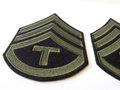 Technician 3rd Grade Wool Rank Chevrons (pair), At the Front
