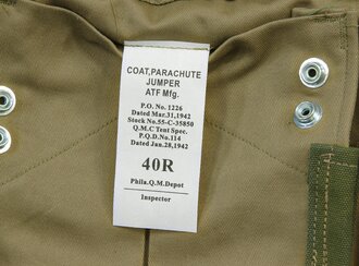 Reinforced M1942 Paratrooper Jacket, At the Front