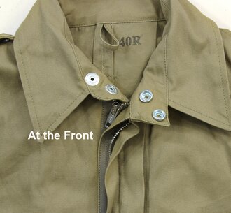 Reinforced M1942 Paratrooper Jacket, At the Front