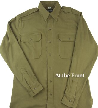 Officer Flannel Shirt, At the Front
