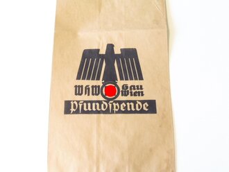 WHW Gau Wien, Tüte für Pfundspende in  gutem...