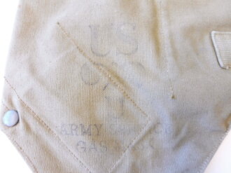 U.S. Army Service Gas Mask bag, khaki, WWII