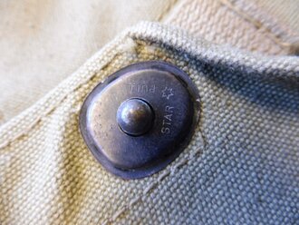 U.S. Army Service Gas Mask bag, khaki, WWII