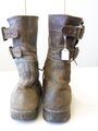 U.S. Army WWII, Boots, Service, Combat. Used . Not a matching pair but most likely worn together, smae size. Perfect for Mannequin