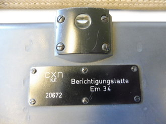 Entfernungsmesser Em 34 : Berichtigungslatte zum entfernungsmesser 34 in hülle originalla