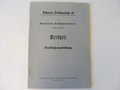 Merkheft für Kraftfahrausbildung "Schwere Feldhaubitze 18 auf gepanzerter Selbstfahrlafette) 1943. Din A4, 57 Seiten, komplett. Hochinteressant