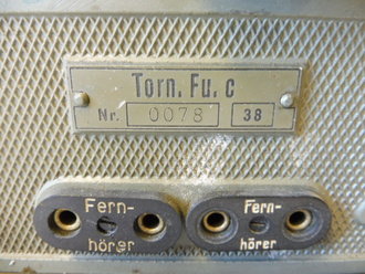 Tornisterfunkgerät "Torn.Fu.c" datiert...