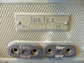 Tornisterfunkgerät "Torn.Fu.c" datiert 1938, Seriennummer 78. Die Gehäuseschrauben halten nicht, sonst optik einwandfreies, seltenes Stück. Funktion nicht geprüft