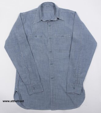 U.S. Navy Chambray Shirt, At the Front