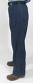 Navy Dungaree Trousers, At the Front