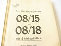 H.Dv.368 "  Die Maschinengewehre 08/15 und 08/18 mit Schießgestellen" 131 Seiten, DIN A5