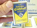 Paket "500 Tabletten Süßstoff Saccarin" ungeöffnet.  Ein Stück aus der originalem Umverpackung