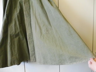 Gebirgsjäger Umhang, getragenes Kammerstück, sehr selten, Gesamtlänge 110 cm