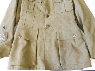 U.S. Reserve Officer Training Corps Tunic, San Antonio Texas made . Patches originial sewn, Armlänge 59 cm, Schulterbreite 40 cm