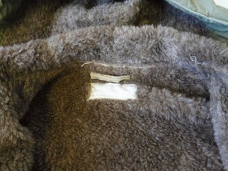 U.S. Navy N-2 N-1 N140 hooded Alpaca lined Deck Parka. Used, size Medium-Large, Zipper works, Armlänge 59 cm, Schulterbreite 51 cm