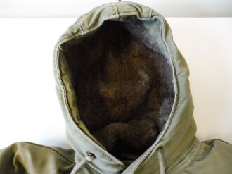 U.S. Navy N-2 N-1 N140 hooded Alpaca lined Deck Parka....