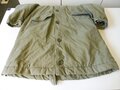 U.S. Navy N-2 N-1 N140 hooded Alpaca lined Deck Parka. Used, size Medium-Large, Zipper works, Armlänge 59 cm, Schulterbreite 51 cm