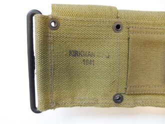 Cartridge Belt, M1923, At the Front