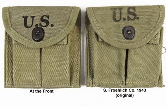 M1 Carbine Ammunition Pouch, At the Front