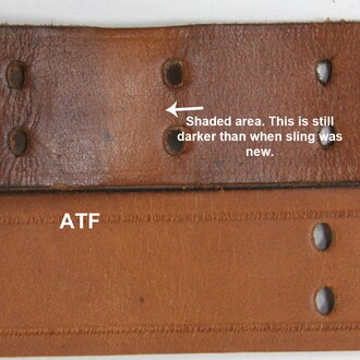 M1907 Rifle Sling, At the Front