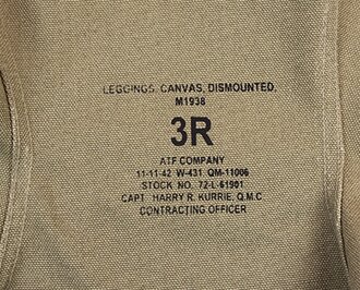 M1938 Leggings (Pair), At the Front