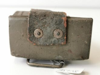 Österreich 1.Weltkrieg, Patronentasche für M95 Gewehr aus Blech, Originallack, ungereinigtes Stück, selten