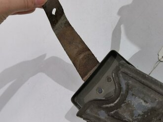 Österreich 1.Weltkrieg, Patronentasche für M95 Gewehr aus Blech, Originallack, ungereinigtes Stück, selten