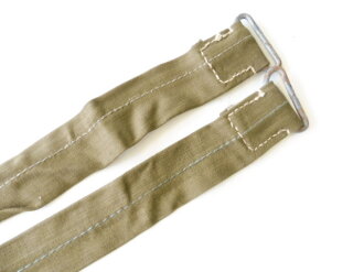 Paar Trageriemen für Seesack der Kriegsmarine, ungebrauchte Stücke aus altem Herstellerbestand