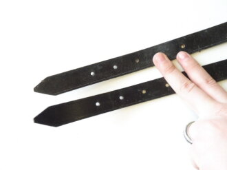 Paar Trageriemen für Seesack der Kriegsmarine, ungebrauchte Stücke aus altem Herstellerbestand