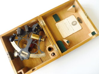 British 1936 dated, cased Sextant, ggo condition