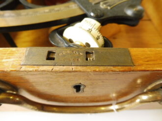 British 1936 dated, cased Sextant, ggo condition