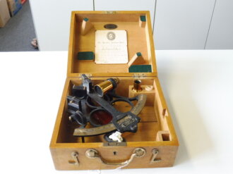 British 1936 dated, cased Sextant, ggo condition