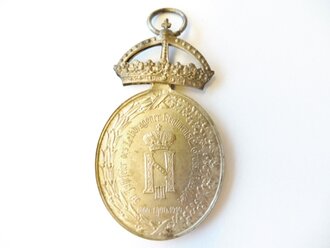 Hessen, Tragbares Abzeichen zur 50 Jahrfeier  des Leibdragoner Regiments 24 im Januar 1910