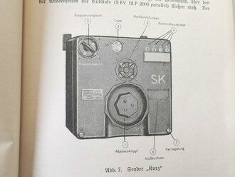 Luftwaffe, " FL. Bordfunkgerät FuG X k1L. DIN A5, 61 Seiten plus Anlagen